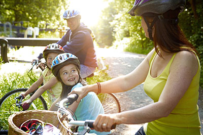 Cycling along the Monmouthshire and Brecon Canal Square 400